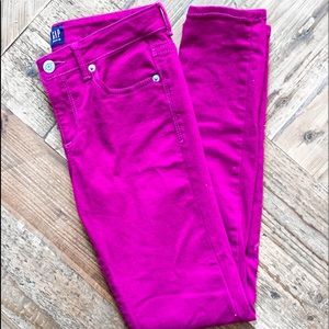 Purple Gap Jeans Size 10